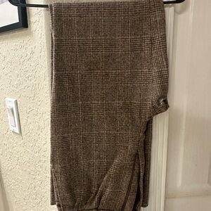 Women’s vintage  Brown Plaid Pants